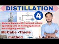 Distillation|Material balance|Operating Line of Rectifying and Stripping Section|@rasayanclasses