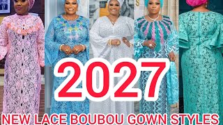2027 NEW LACE BOUBOU GOWN STYLES | AFRICAN BUBU KAFTAN DRESS DESIGNS FOR WOMEN 