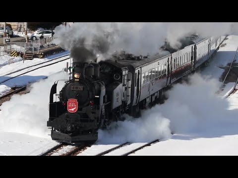 SL冬の湿原号が20周年！釧路運転車両所出区から標茶駅入換までを密着 @北海道釧路市