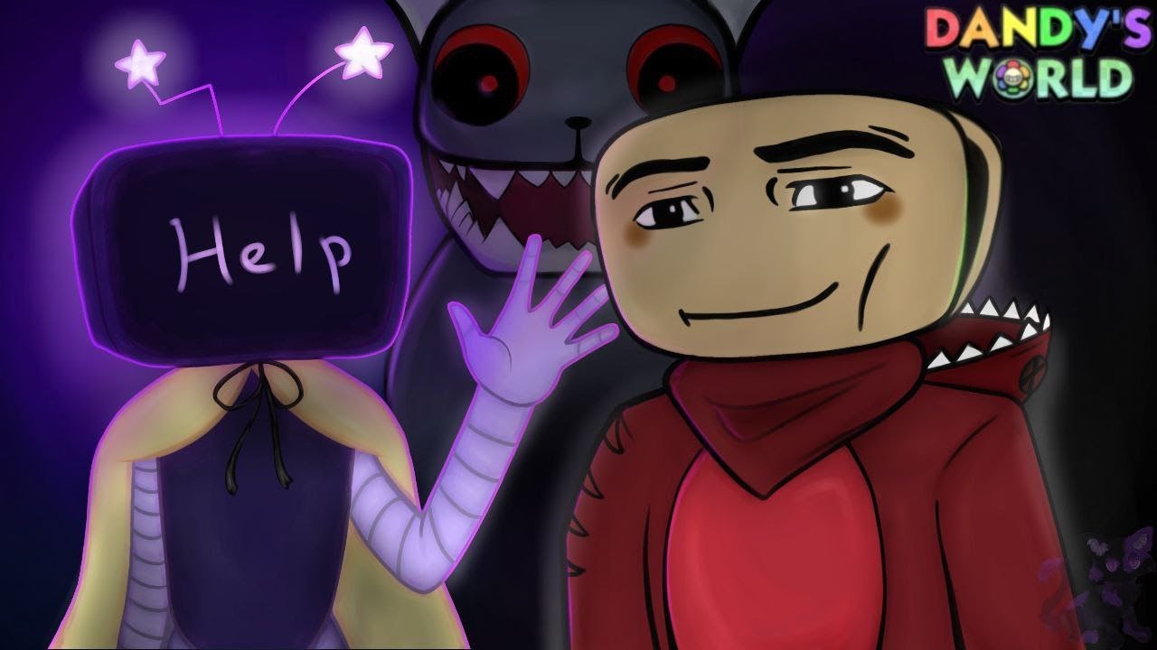 Играем в Dandy's World на Ви и Шелли #dandy  #roblox  #dandysworld