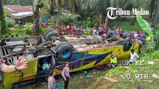 Bus Pinem Remuk, Warga: Ayo Pergi, Ngeri Kali
