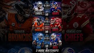 NFL Week 1 & Week 2 Biggest