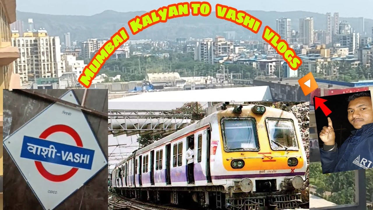 New Mumbai Kalyan To Vashi Railway Station Journey For Local Train new-mumbai-kalyan-to-vashi-railway-station-journey-for-local-train