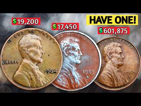 TOP 5 ULTRA RARE MOST VALUABLE LINCOLN MEMORIAL PENNIES WORTH BIG MONEY –ONE SOLD FOR OVER $600,000!