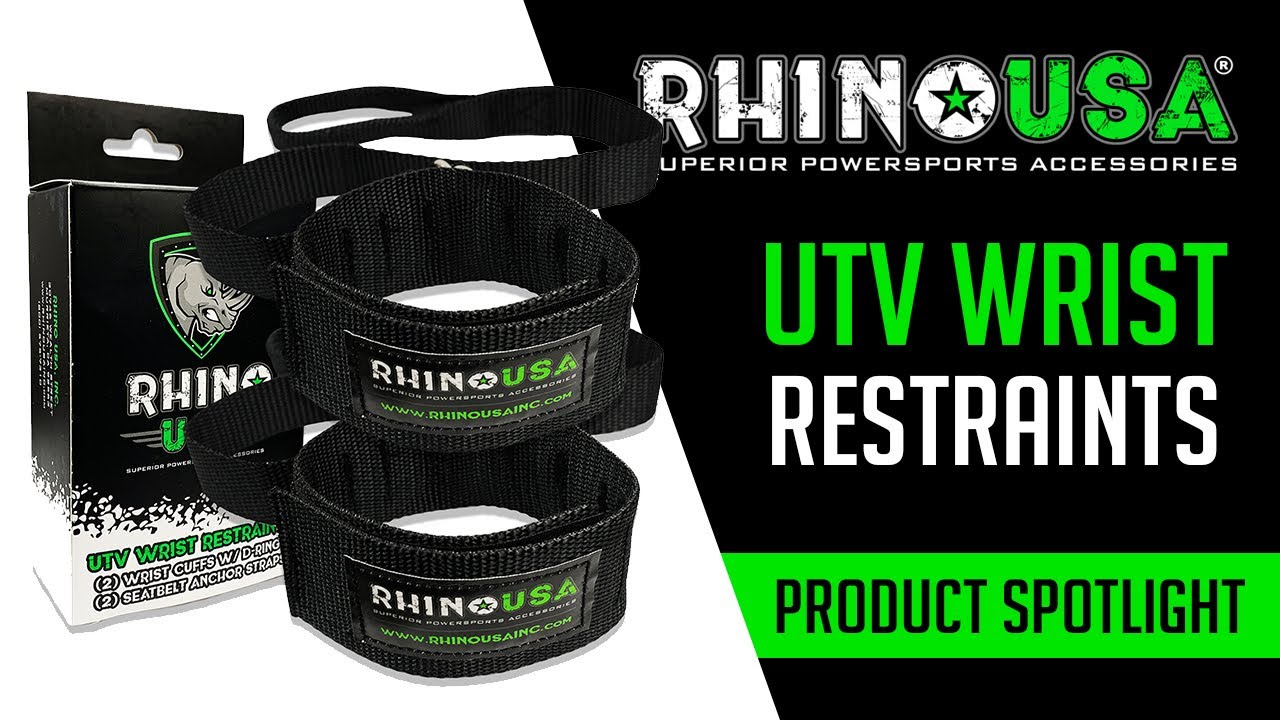 Rhino USA UTV Wrist Restraints Product Spotlight YouTube