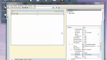 Using toolbars in Dolphin Smalltalk