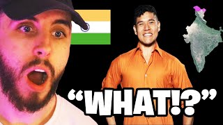 British Guy's First Time Reacting to India Geography Now!