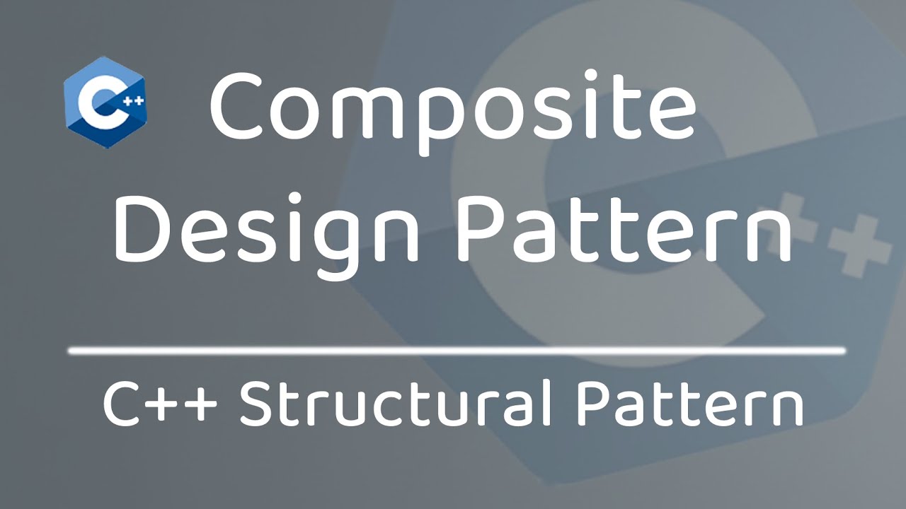 Composite design pattern in C++ | Composite pattern for interview ...