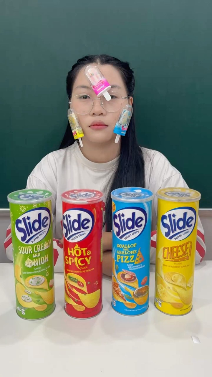 LNS - Chọn kem hay khoai tây chiên || Mama snack or French fries #shorts
