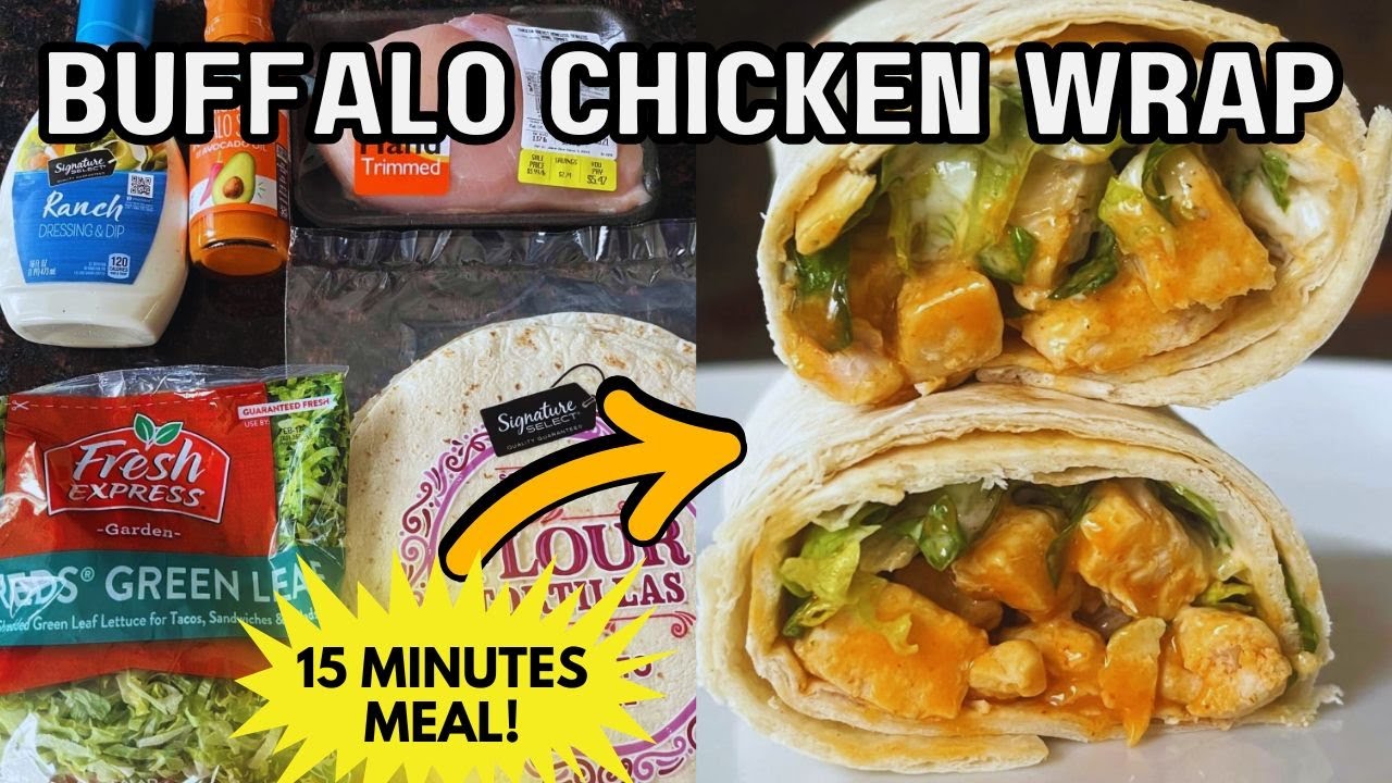 Buffalo Chicken Wrap Recipe: Juicy 15-Min Meal Better Than Takeout