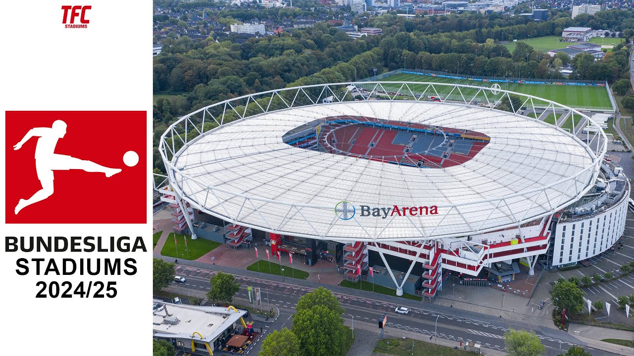 Bundesliga Stadiums 2024/25 | TFC Stadiums