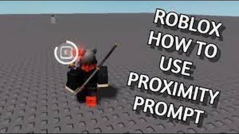 How To Use Proximity Prompts Full Guide . Roblox Studio tutorial!