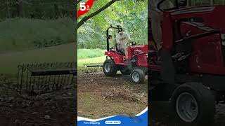 GARVEE | 72 Inch Pine Straw Rake Your Perfect Landscaping Companion