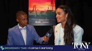 Lorna Courtney Interview | Meet The Nominees: Day 3 | 76th Tony Awards