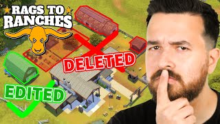 I deleted half the ranch and rebuilt it! Rags to Ranches (Part 22)