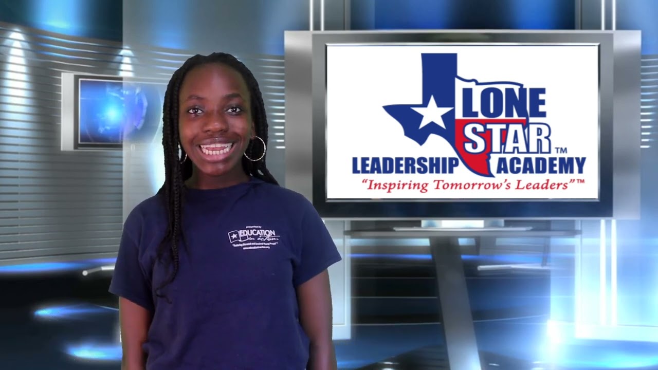 Ayomide Bamgbose, 3rd place, 2024 What the Lone Star Leadership Academy Means to Me video contest!