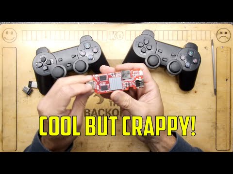 4K Retro Console teardown - with PlayStation like controllers