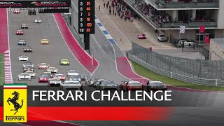 Ferrari Challenge North America – Double Wins and Texas Wind