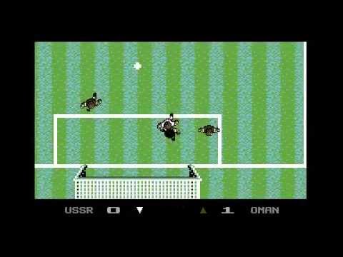 Microprose Soccer - C64 Longplay / Walkthrough