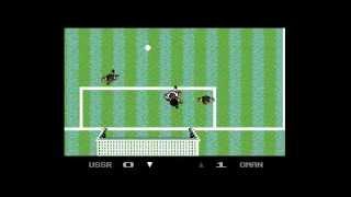 Microprose Soccer - C64 Longplay / Walkthrough