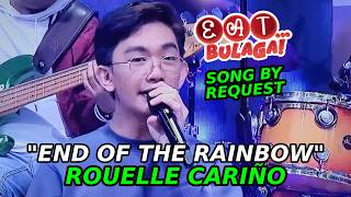 Eat Bulaga The Clone Artist Rouelle Cariño SINGS End Of The Rainbow | Eat Bulaga TVJ TV5 Jowapao |IK
