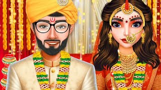 Indian wedding game||Android gameplay||girl games||new game 2025||@StylishGamerr ||makeup screenshot 5