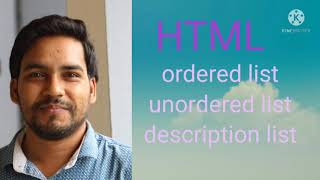 how to create list in html || part4