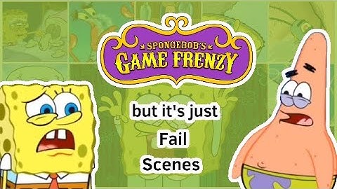 Spongebob Game Frenzy but it