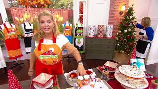 Temp-tations Set of 4 Sculptural Ornaments with Gift Box on QVC