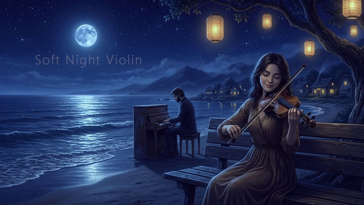 Relaxing Violin Music for Sleep Therapy 😴 | Calm Instrumental for Stress Relief