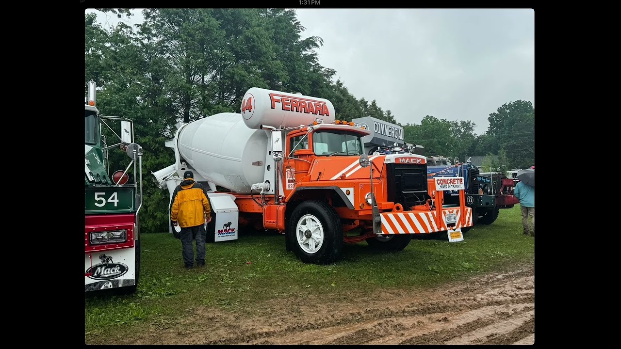 Mack trucks at “MACK-cungie” 2025