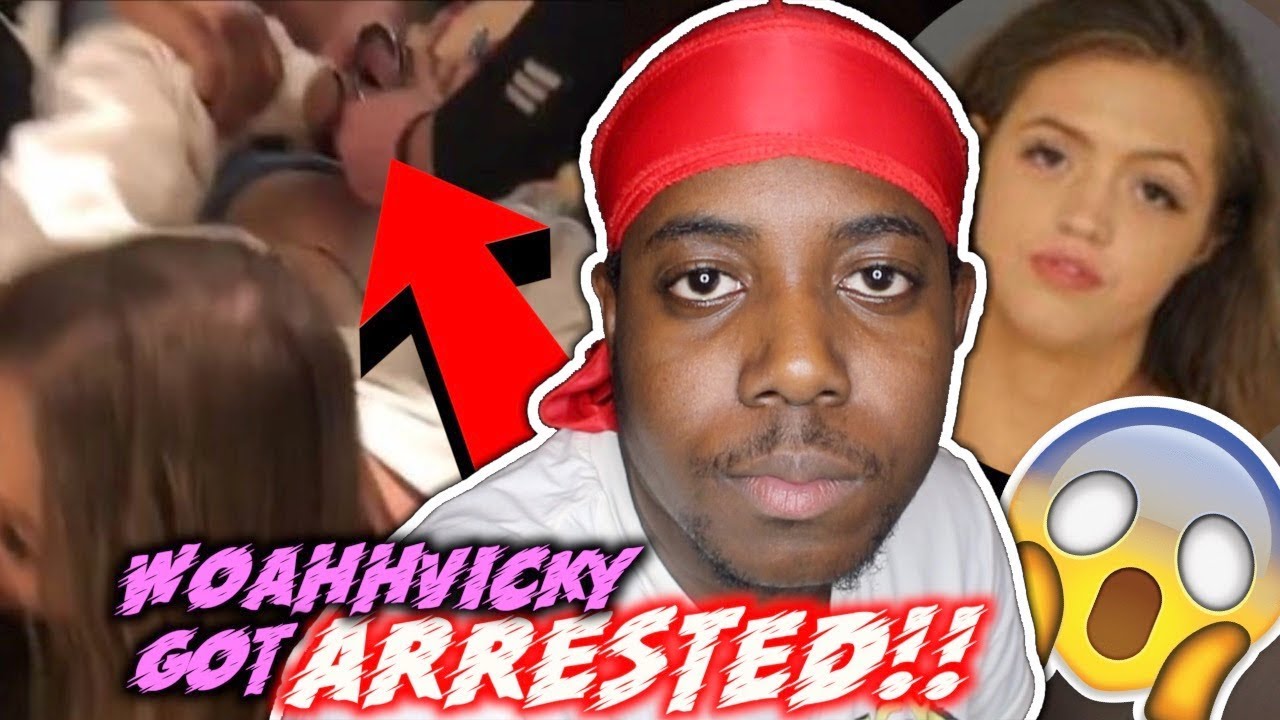 WOAHHVICKY GOT ARRESTED!! REACTION! YouTube