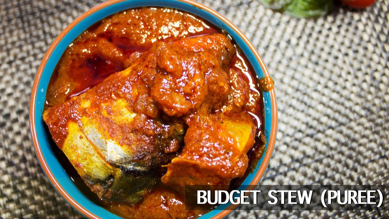 Tin Tomato Stew | How To Make Tomato Purée Stew  | Easy and Quick Stew