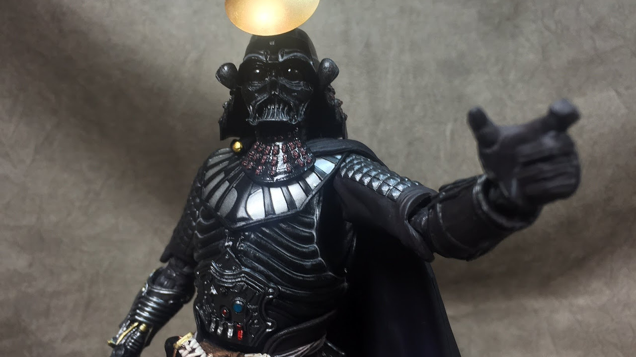 Star Wars BanDai Samurai Taisho Darth Vader - YouTube