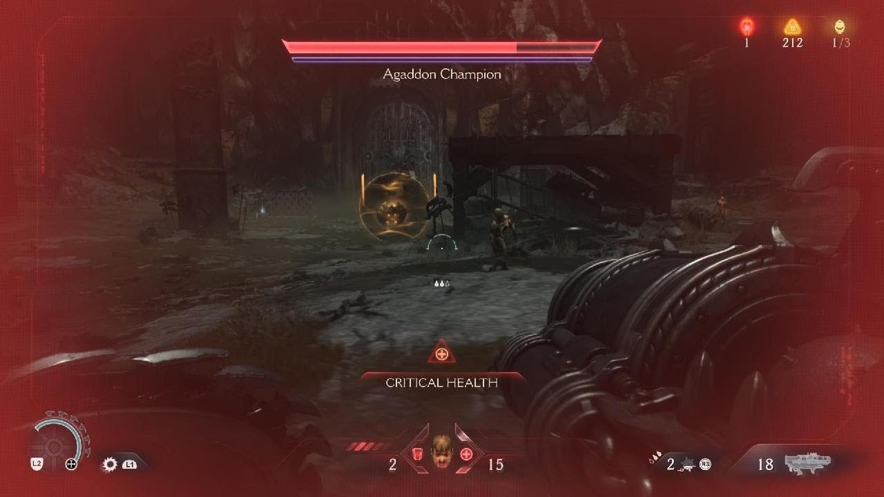 DOOM: The Dark Ages AGGADON CHAMPION BOSS FIGHT