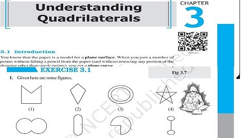 Chapter 3: Understanding Quadrilaterals Class 8: Introduction | Ncert maths class 8 chapter 3 ex 3.1