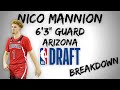 Nico Mannion Draft Scouting Video | 2020 NBA Draft Breakdowns