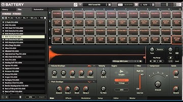 How To Adjust Midi Velocity in Battery 4
