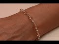 Wirewrapped Bracelet Handmade Jewelry by Mariel