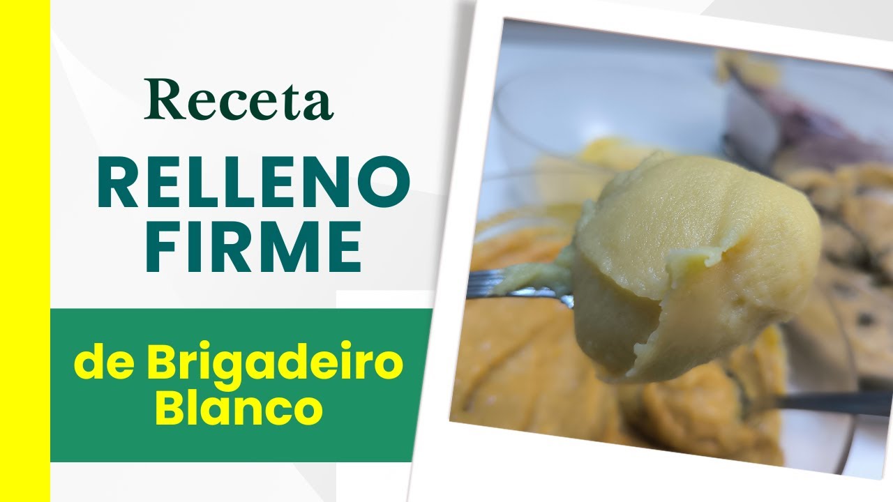 RECETA DE RELLENO FIRME