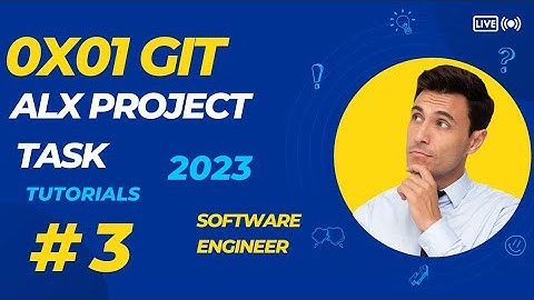 #alx  0x01 git #task #africa #alx #software #engineering