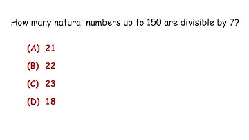How many natural numbers up to 150 are divisible by 7?