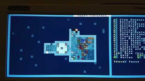 Dwarf Fortress on DevTerm