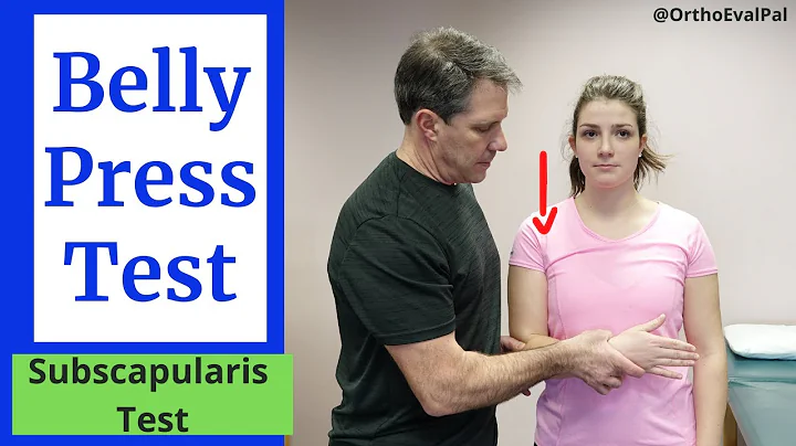 Belly Press Test (Subscapularis Tear Special Test)