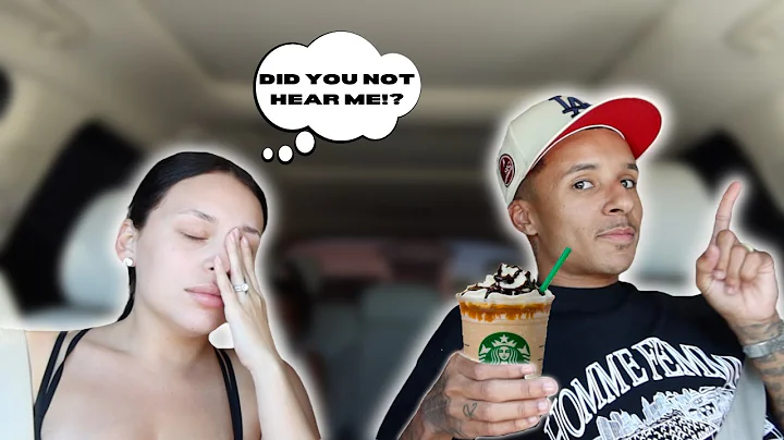 Ignoring My PREGNANT FIANCE'S Drive Thru Order! *Bad Idea*