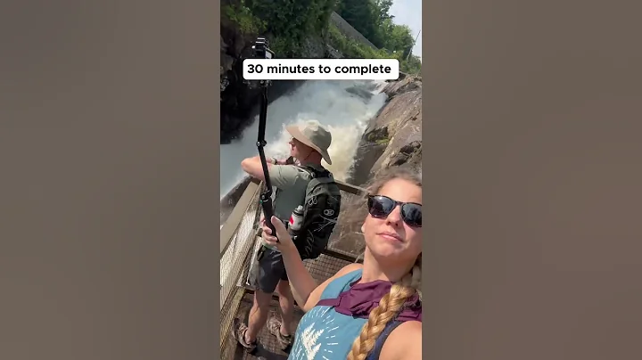 😲MOST BREATHTAKING✨View in the Adirondacks ‼️ Lake Placid Hidden Gem High Falls Gorge