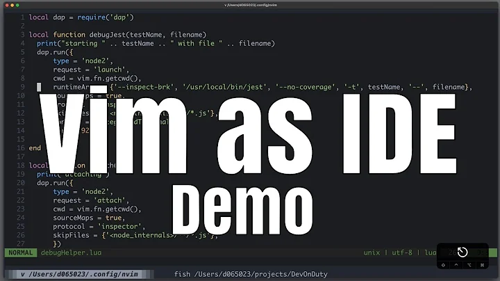 Vim as IDE: Demo