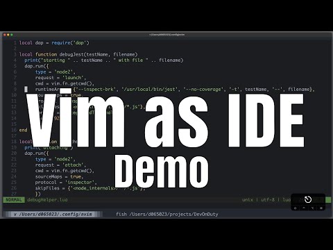 Vim as IDE: Demo