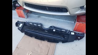 Engine cover front shield removal and replace for Toyota Sienna minivan