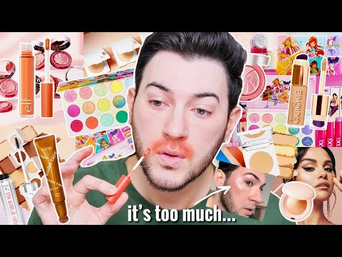 TESTING NEW VIRAL OVER HYPED MAKEUP! watch before you buy...